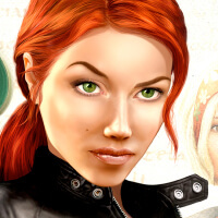 geheimakte key art showing a close up of a characters face